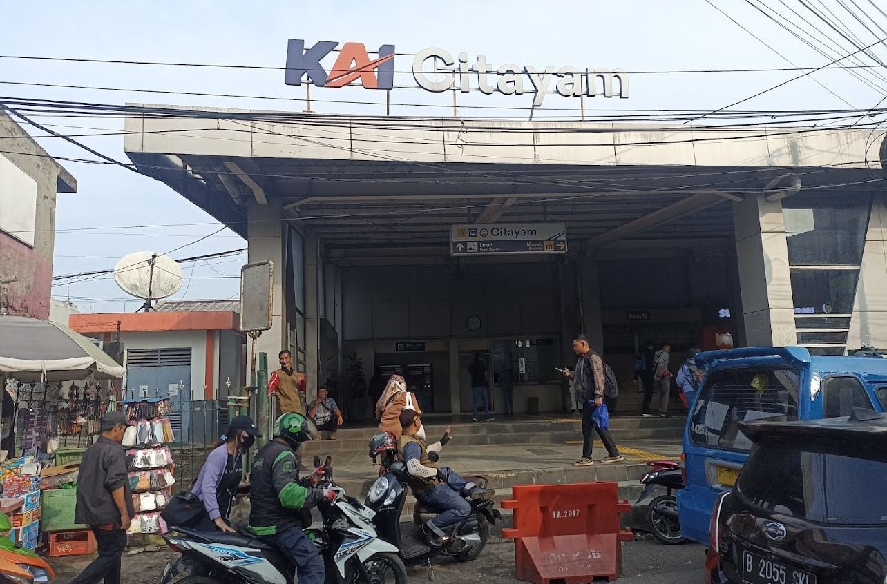 Akses Stasiun Citayam Villa Citayam Asri